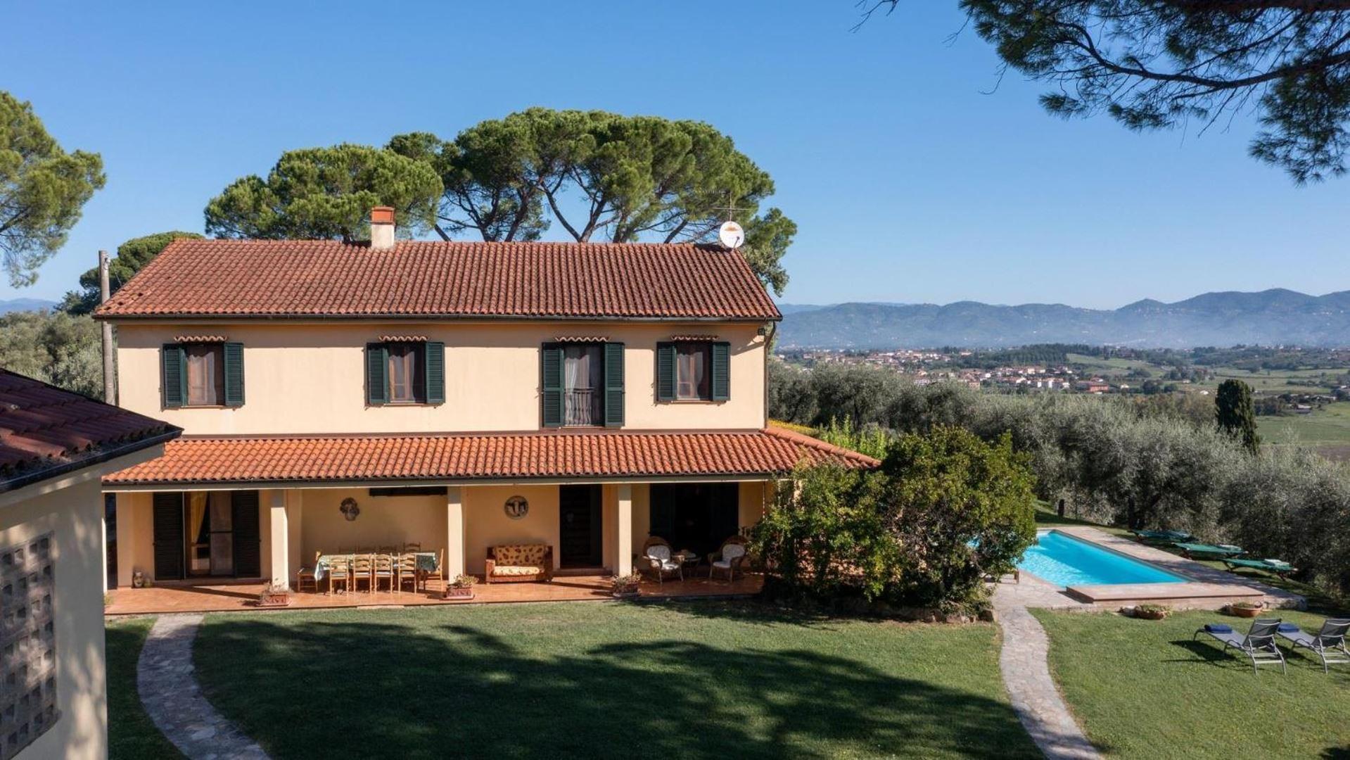 Villa Montalbano 12 Cerreto Guidi Bagian luar foto