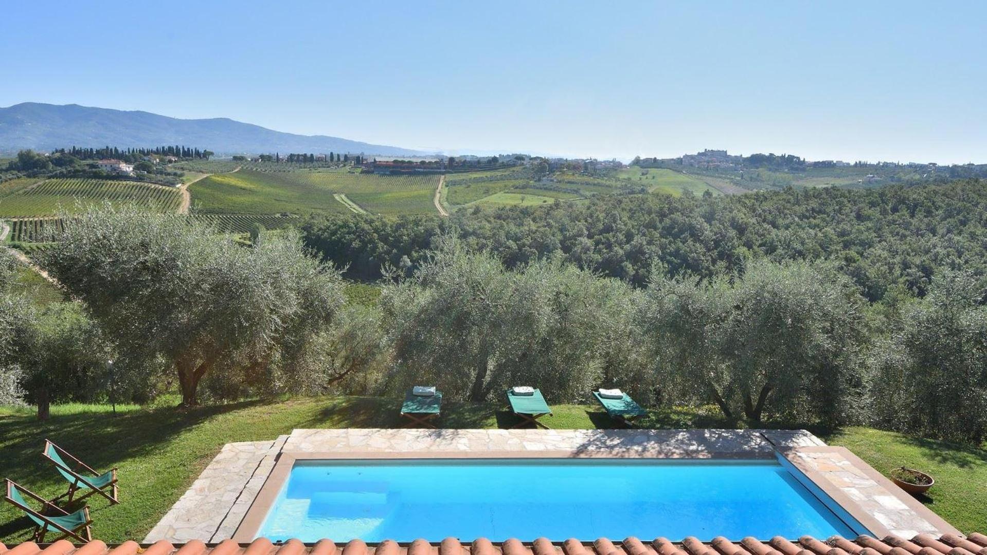 Villa Montalbano 12 Cerreto Guidi Bagian luar foto