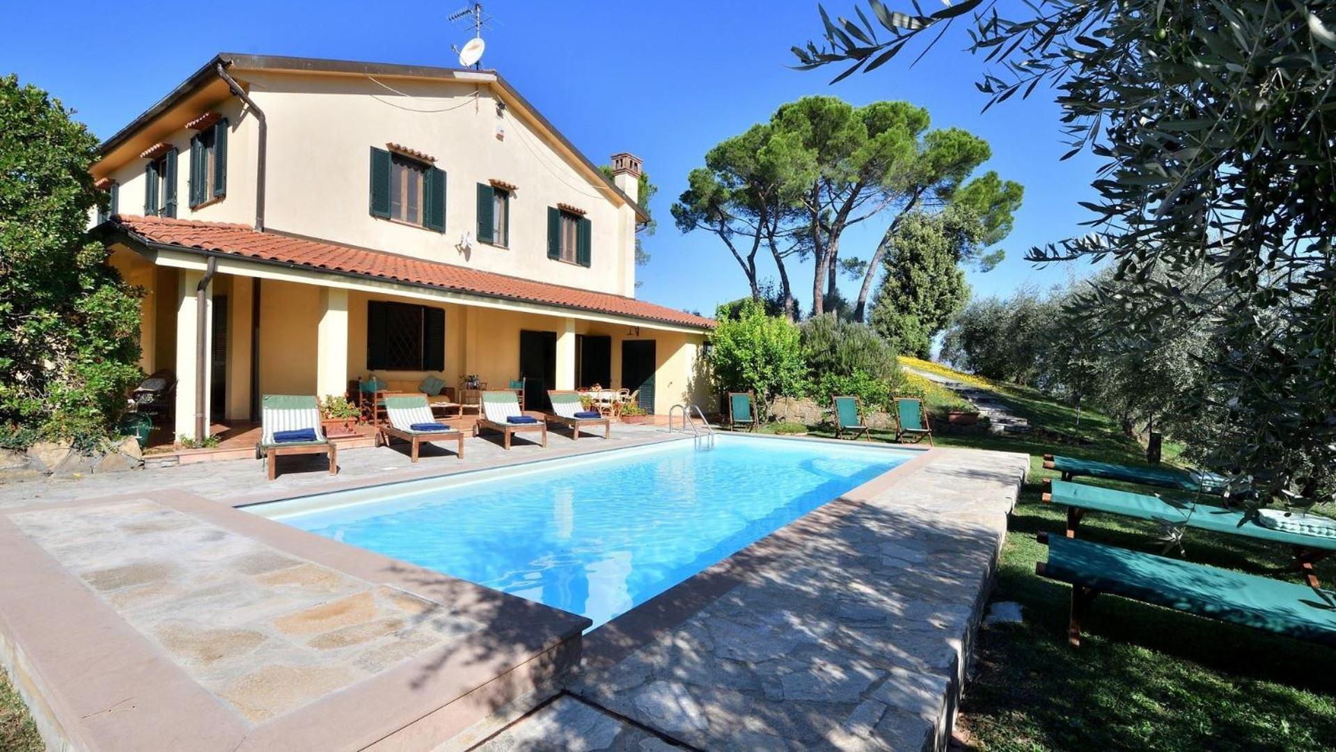 Villa Montalbano 12 Cerreto Guidi Bagian luar foto