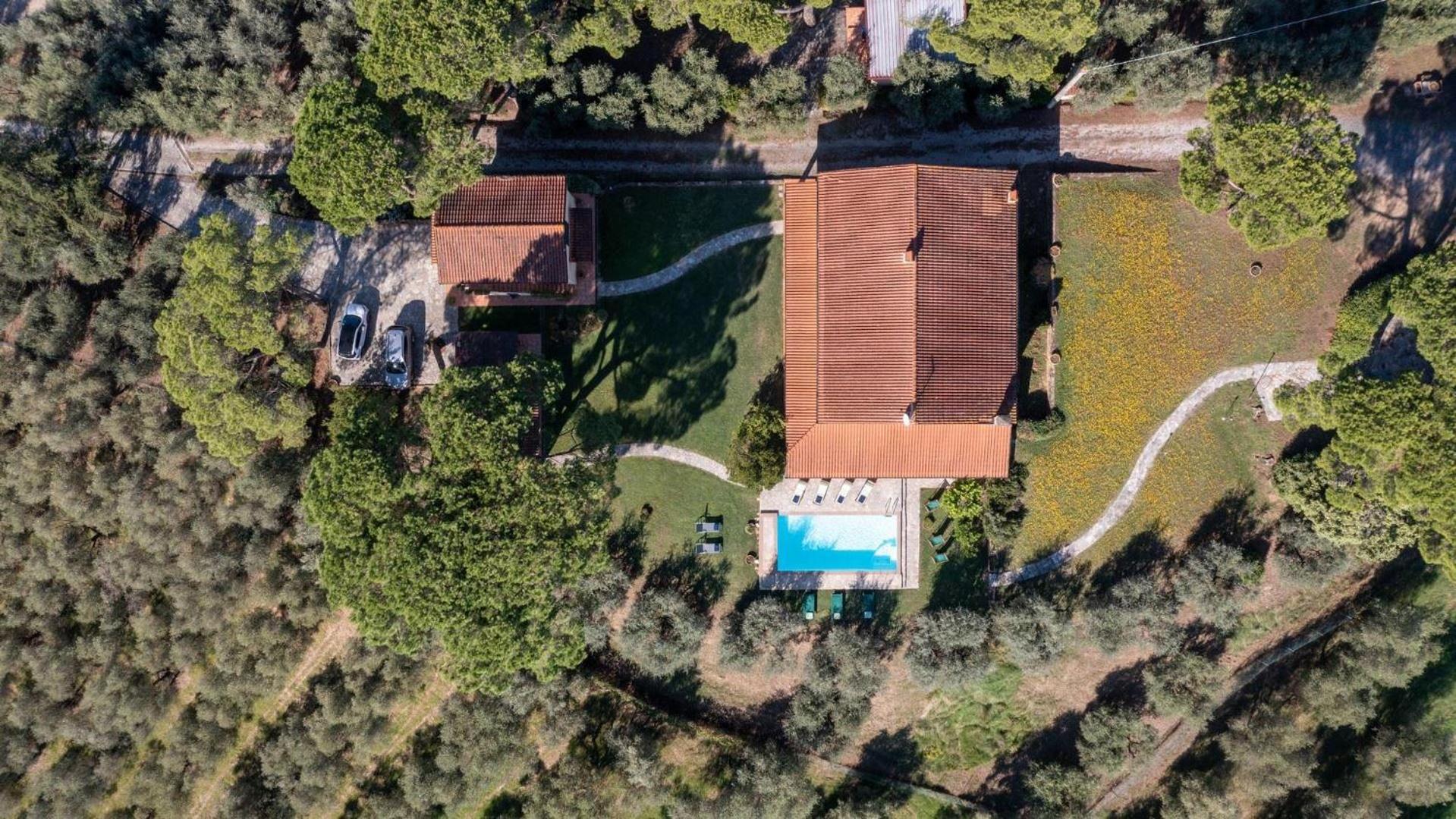 Villa Montalbano 12 Cerreto Guidi Bagian luar foto
