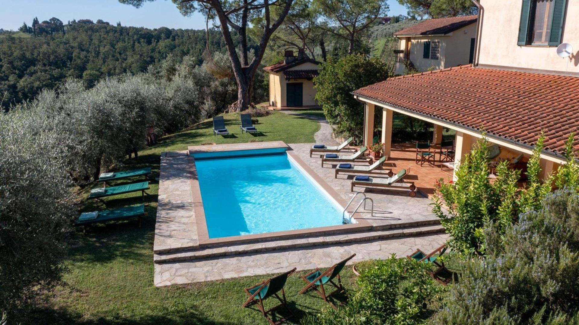 Villa Montalbano 12 Cerreto Guidi Bagian luar foto